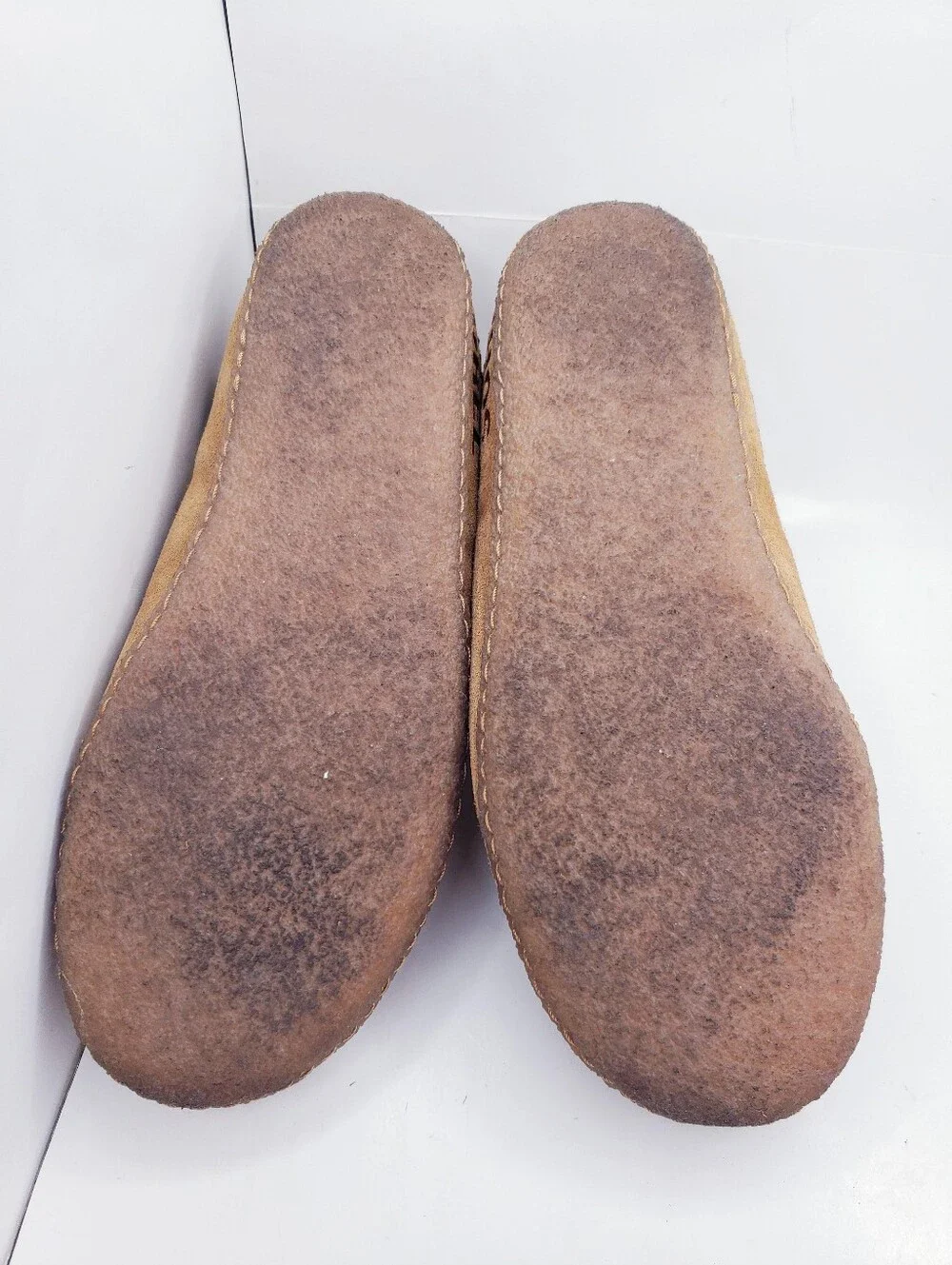 Sorel Manawan II Brown Suede Leather Slippers Slip On Loafers Men's Size 10